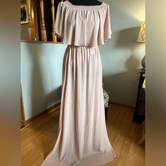 Show Me Your MuMu Dresses & Skirts - Show Me Your Mumu Hacienda Maxi Dress Dusty‎ Blush. Size X Small